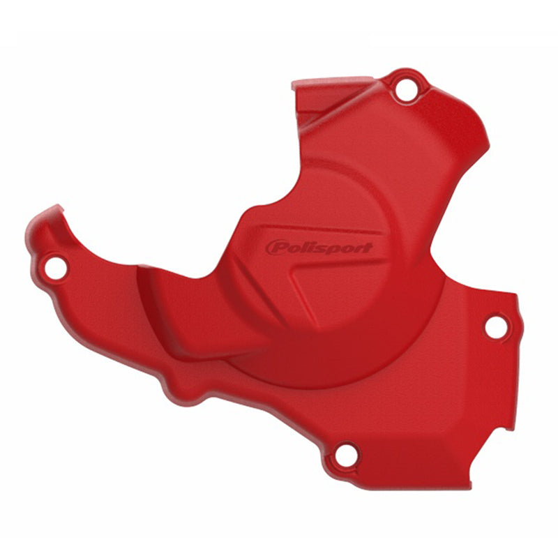 Polisport Ignition Cover Protector Red CR 04 For Honda CRF 250R 2010-2017